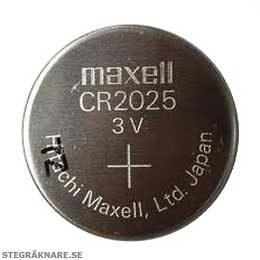 Batteri CR2025